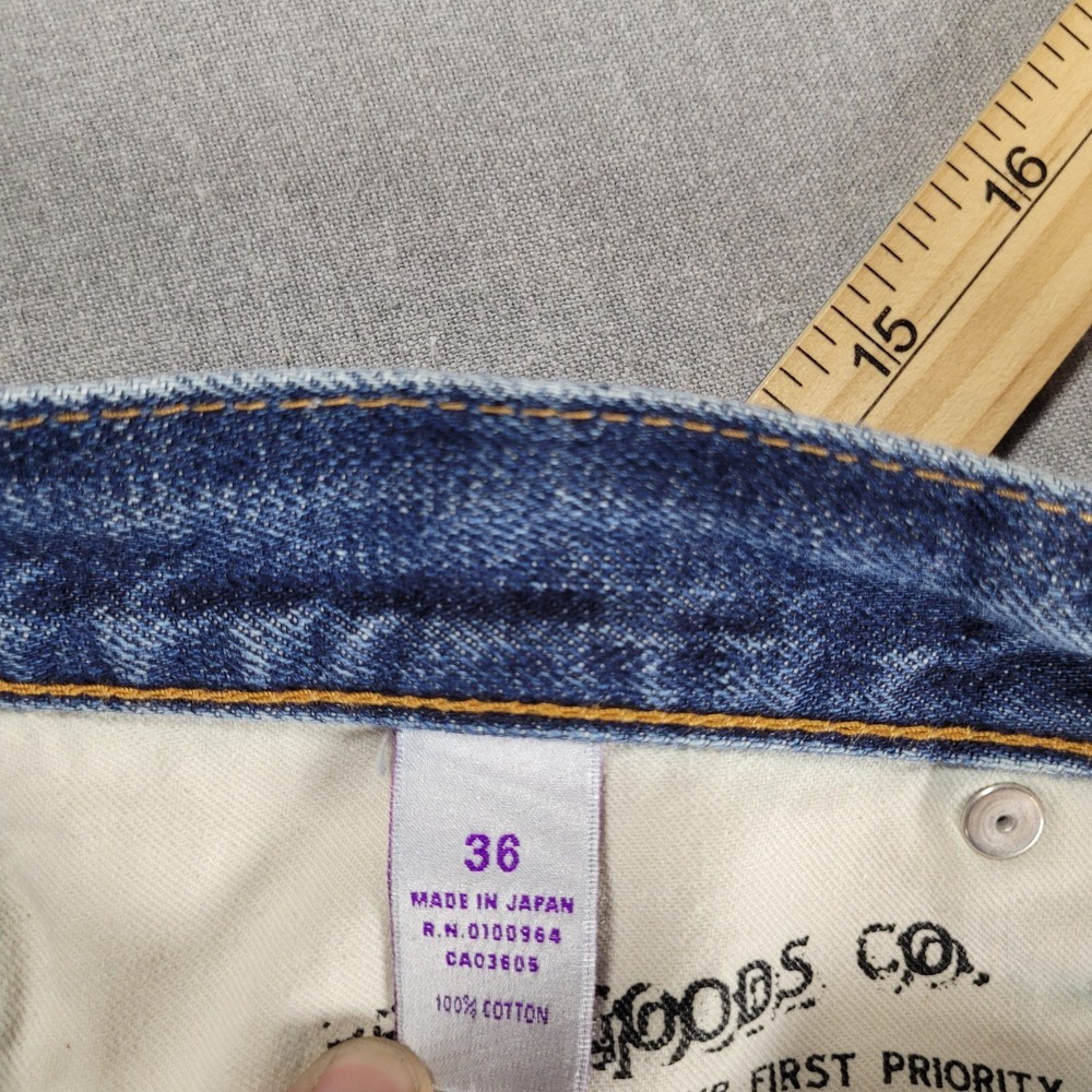 RaRe PRPS Distressed Denim Limited Edition Selvedge JEANS 36×30 210 Of 250 - Picture 11 of 16